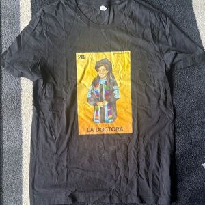 Bella Canvas Black 'La Doctora' Graphic Tee